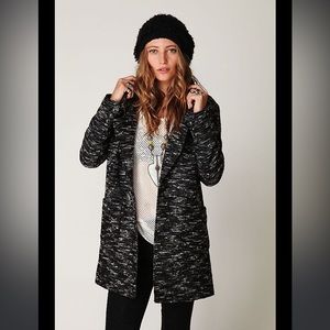 Free People Boucle Textured Jacket